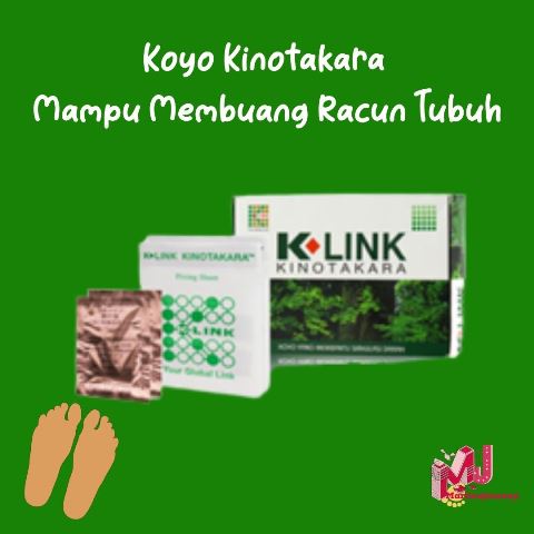 Koyo Kinotakara Mampu Membuang Racun Tubuh
