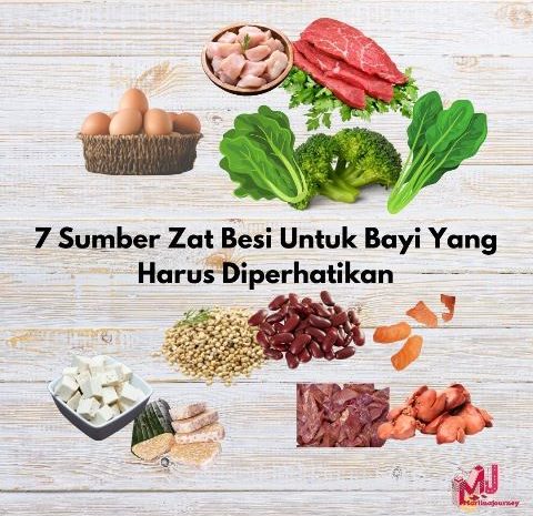 7 Sumber Zat Besi Untuk Bayi Yang Harus Diperhatikan